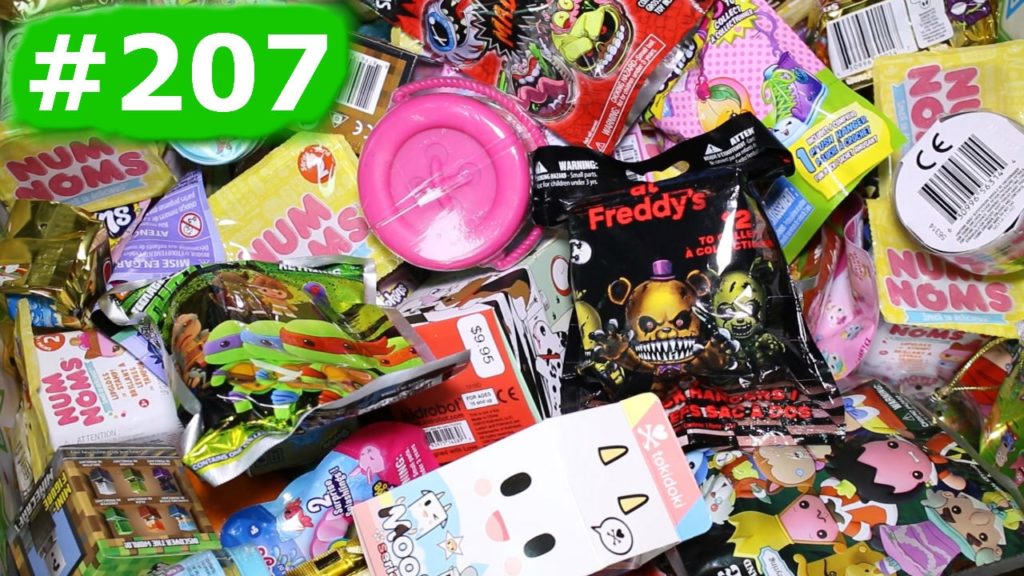 Random Blind Bag Box Episode #207 – Animal Jam, Minecraft, Neko Atsume, Puppy in my Pocket, Tsum