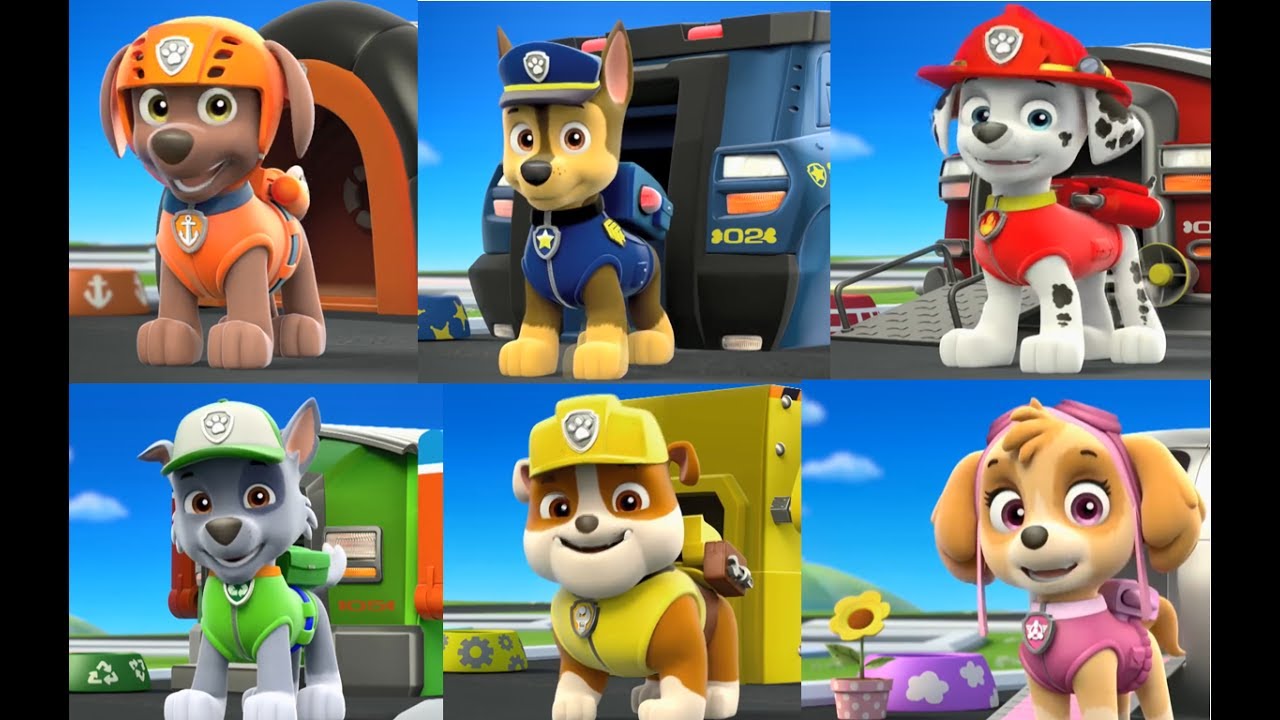 Paw Patrol New Episode 2017 Meet all the Puppies and their super powers wit...