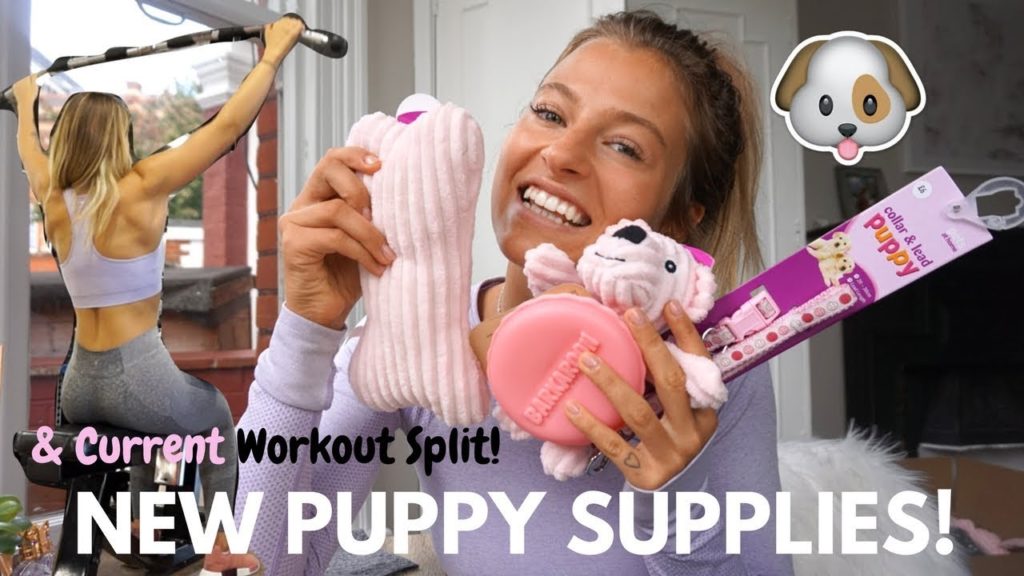 MY WORKOUT SPLIT & New Puppy Haul!
