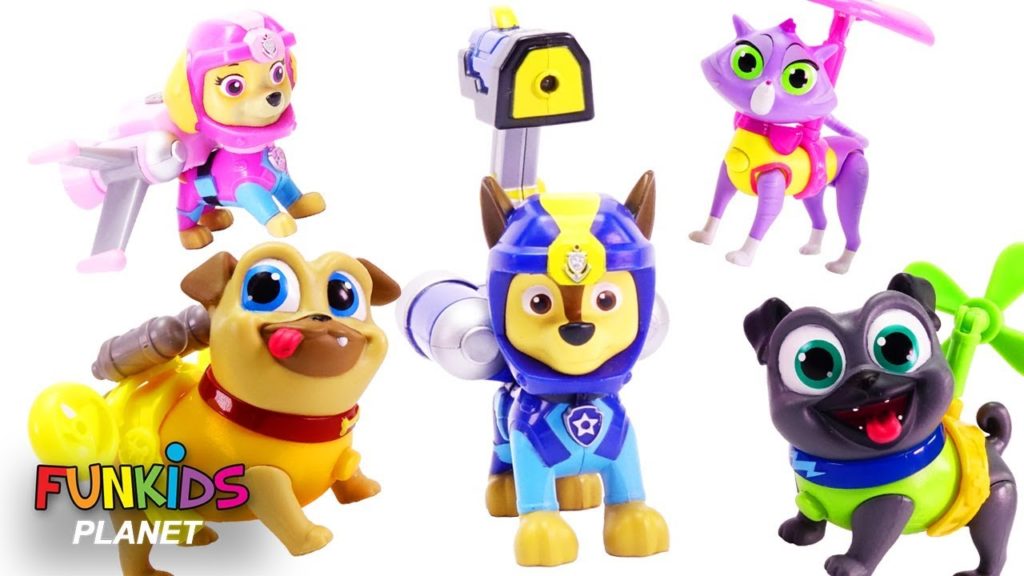 Learn Colors with Puppy Dog Pals Disney Jr and Paw Patrol | Fun Kids Toys