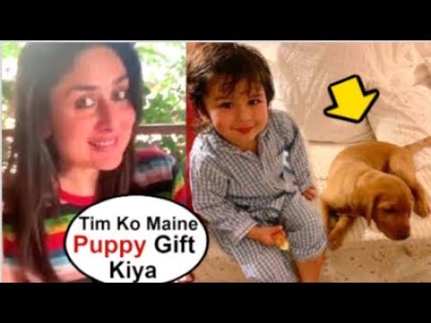 Kareena Kapoor GIFTS Son Taimur Ali Khan A CUTE Puppy To Play With At Home