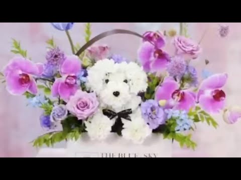 DIY Cute Puppy Flower Box Fun Flower Arrangement