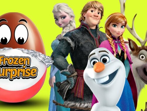Surprise Eggs Frozen with Anna Elsa and Kristoff (Gertit ToysReview)