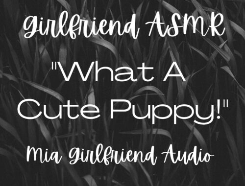 What a Cute Puppy! - Girlfriend ASMR Audio [F4M] [Giggly] [Puppy Talk] [First Time Meeting] [Flirty]