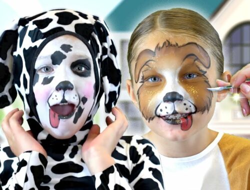 CUTE Puppy Dog Face Paint | Animal Face Paint for Kids | We Love Face Paint