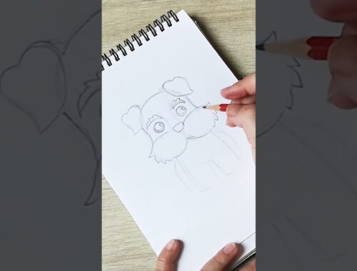 Drawing Cute Puppy