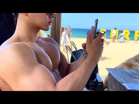 HOT Sports Model With Cute Puppy Eyes To Muscle Worship! | Bless You With Good Bod & Looks
