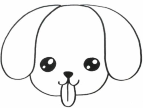 How to Draw a Cute Puppy Dog | Easy Step by Step Drawing