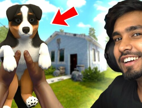 I FOUND A CUTE PUPPY AT ABANDONED HOUSE