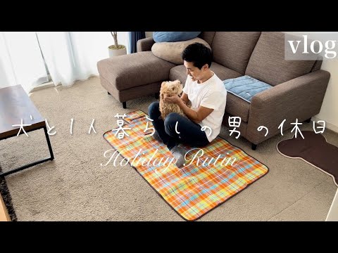 vlog】九州男と愛犬の休日ルーティン。テリア 種類［レイクランドテリア］