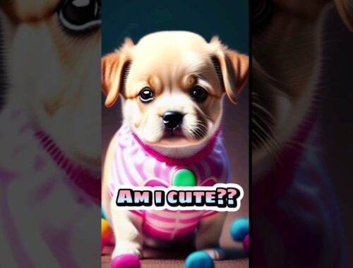 Am I cute?? #cute #puppy #animals #shorts #dog