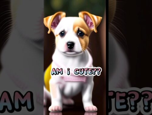 Am I cute?? #cute #puppy #animals #shorts #dog