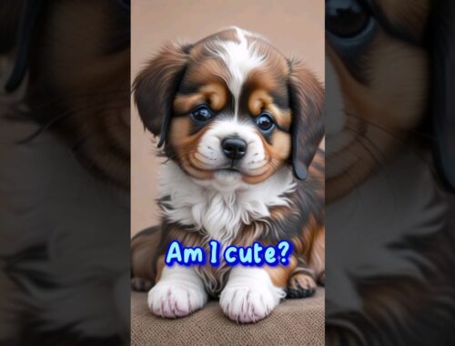 Am I cute? #cute #puppy #animals #shorts