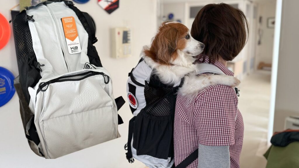 テラはもちろん、ピコも入れました！K9 Sport Sack調整したりの週 [だいたい週刊LOG] [Week 16 of 2024] コイケルホンディエのテラとトーラーのピコとの暮らし