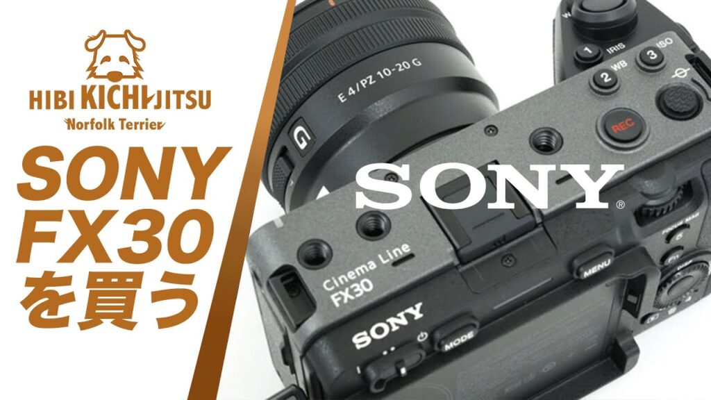 愛犬キチ パパ吉 SONY FX30を買う【 カメラ cinemaline dog ノーフォークテリア norfolkterrier 】 愛犬キチ パパ吉 SONY FX30を買う【 カメラ cinemaline dog ノーフォークテリア norfolkterrier 】