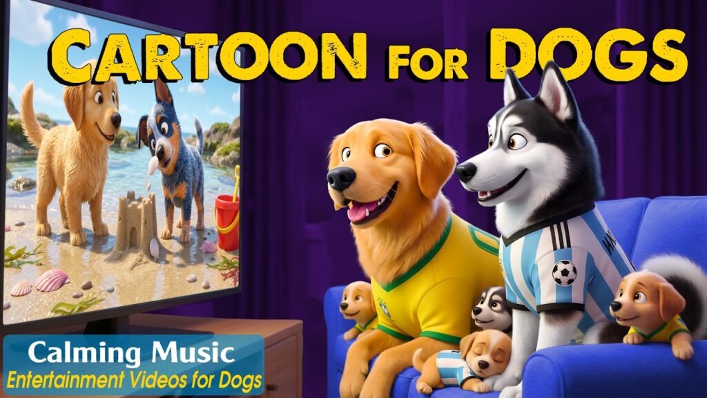 Cartoon for Dogs: Relaxing Dog TV for Dogs to Watch | Anti-Anxiety Music & Entertaining Dog Videos Cartoon for Dogs: Relaxing Dog TV for Dogs to Watch | Anti-Anxiety Music & Entertaining Dog Videos