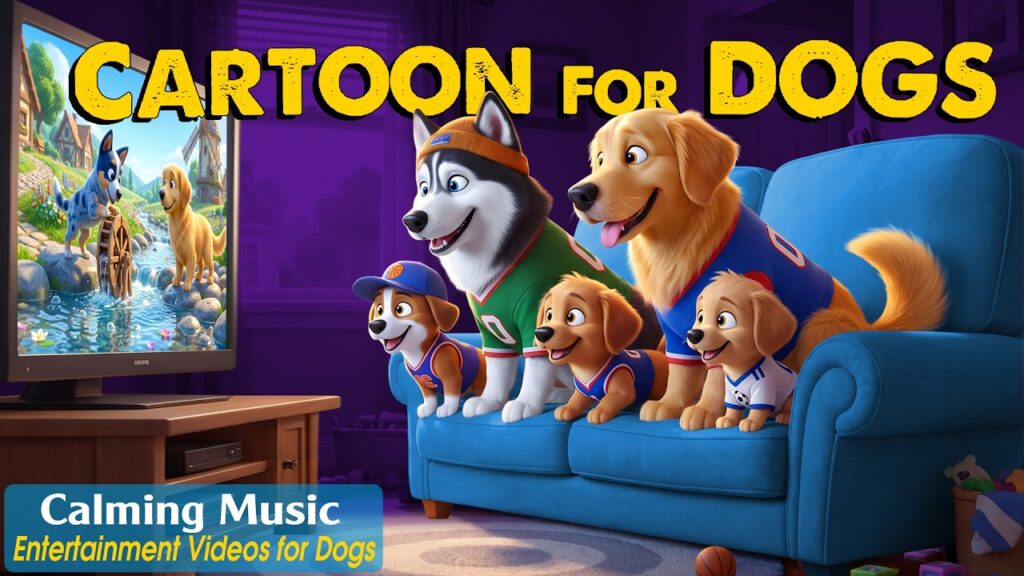 Cartoon for Dogs: Relaxing Dog TV for Dogs to Entertained While You’re Away | Calming Music for Dogs Cartoon for Dogs: Relaxing Dog TV for Dogs to Entertained While You're Away | Calming Music for Dogs
