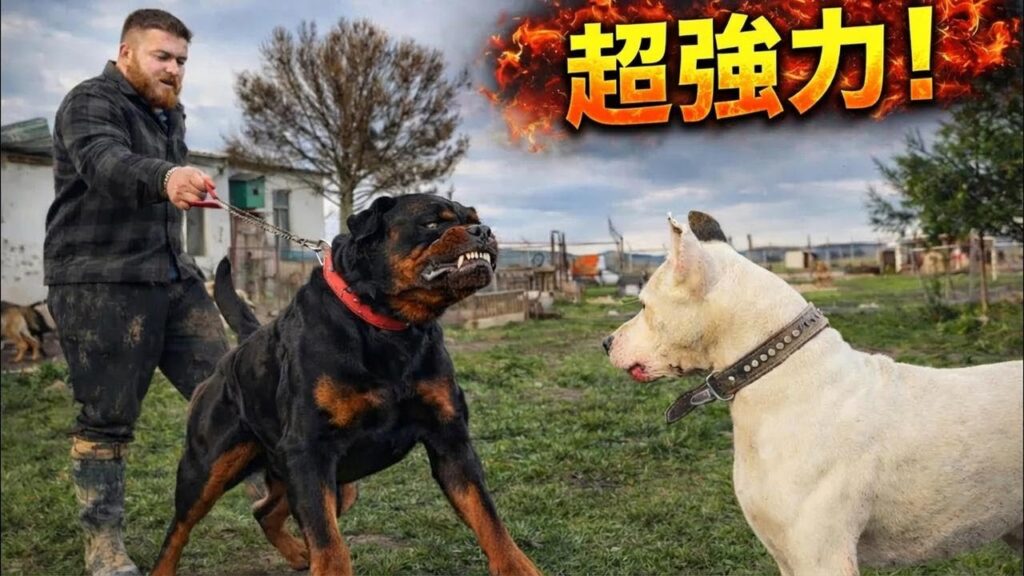新入りロットワイラーが初日から圧巻の存在感！リーダーの座に挑戦