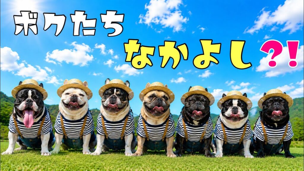 お答えします!男ばかり7頭もいてケンカなんかしないの? お答えします!男ばかり7頭もいてケンカなんかしないの?